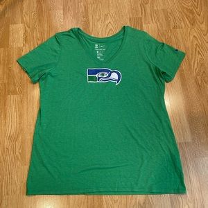 V-neck Nike Seattle Seahawks ladies shirt